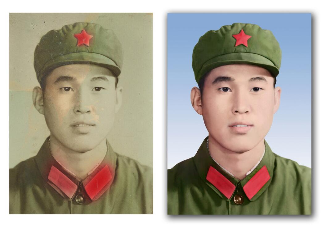 潢川破损照片修复-18